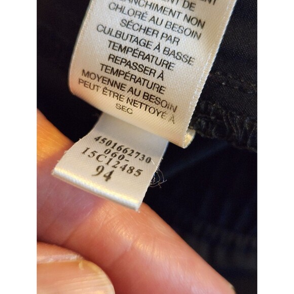 Zenergy Chico's Size 2(12) Nylon/Spandex Ruched Cropped Pants W/ZIP Pockets‎ - Picture 6 of 9